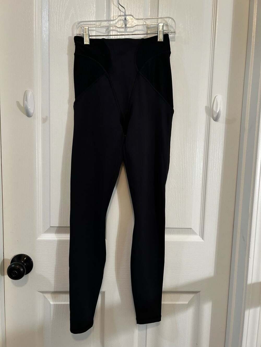 Savage X Fenty Sport Ribbed High-Waisted Leggings Black Size XS